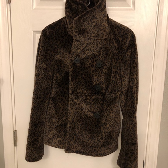 Miss Sixty Animal print Faux fur Jacket - Picture 3 of 9